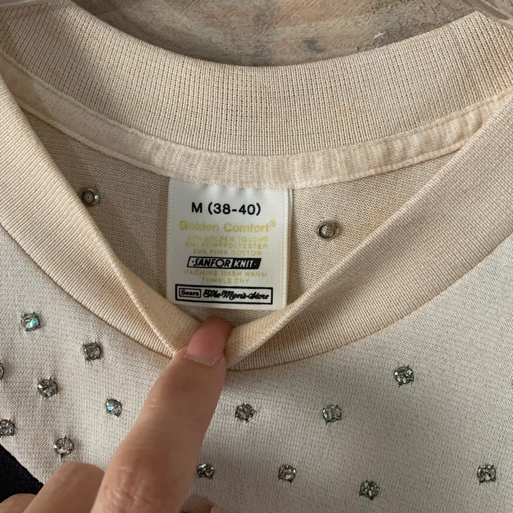 Vintage Rhinestone Top - Picture 4 of 9